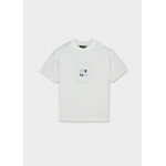 Mayoral Μπλουζα κοντομ αναγλυφη επιση κρεμ 26-06031-077 6031