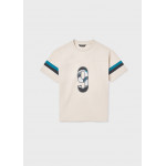 Mayoral Μπλουζα κοντομανικη συνδυασμε κρεμ 26-06032-014 6032