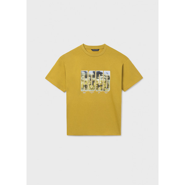 Mayoral Μπλουζα κοντομανικη σταμπα καδμιο 26-06033-020 6033