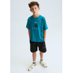 Mayoral Μπλουζα κοντομανικη αθλητικη ακουα 26-06034-024 6034