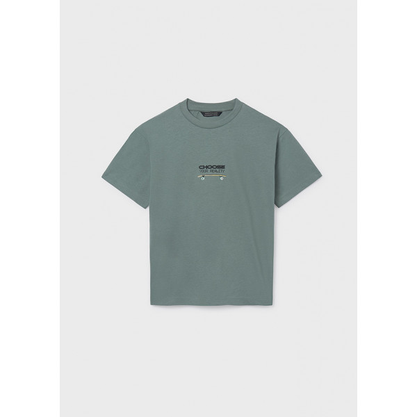 Mayoral Μπλουζα κοντομανικη πισω σταμ πρασ ανοιχ 26-06036-028 6036