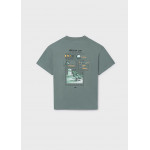 Mayoral Μπλουζα κοντομανικη πισω σταμ πρασ ανοιχ 26-06036-028 6036