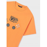 Mayoral Μπλουζα κοντ/κη αναγλυφη κοραλι ανο 26-06037-033 6037