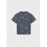 Mayoral Μπλουζα κοντομανικη σταμπωτη γκρι 26-06038-038 6038