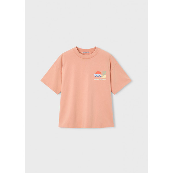 Boston Μπλουζα κοντομανικη κοραλι 26-06041-331 6041