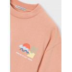 Boston Μπλουζα κοντομανικη κοραλι 26-06041-331 6041