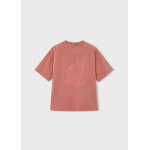 Boston Μπλουζα κοντ/κη φωσφοριζε κοκκινο 26-06047-332 6047