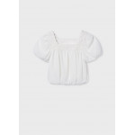 Mayoral Μπλουζα γαζα εκρου 26-06156-049 6156