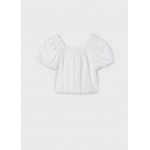 Mayoral Μπλουζα γαζα εκρου 26-06156-049 6156