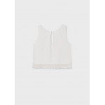 Mayoral Μπλουζα δαντελα κεντητη εκρου 26-06157-095 6157