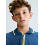 Mayoral Πολο κοντομανικο φερμουαρ μπλε σκουρ 26-06166-068 6166