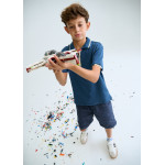 Mayoral Πολο κοντομανικο φερμουαρ μπλε σκουρ 26-06166-068 6166