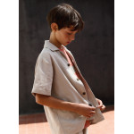 Mayoral Πουκαμισο κοντομανικο γιακας μπεζ 26-06170-076 6170