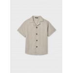 Mayoral Πουκαμισο κοντομανικο γιακας μπεζ 26-06170-076 6170