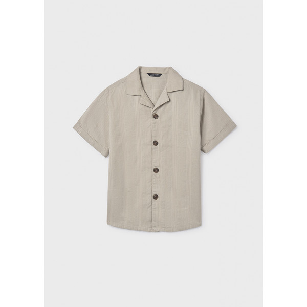 Mayoral Πουκαμισο κοντομανικο γιακας μπεζ 26-06170-076 6170