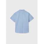 Mayoral Πουκαμισο κοντ/κο γιακας μαο γαλαζιο 26-06171-080 6171