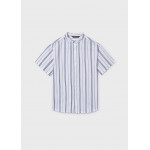 Mayoral Πουκαμισο κοντ/κο γιακας μαο μπλε ριγε 26-06171-082 6171