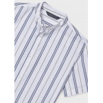 Mayoral Πουκαμισο κοντ/κο γιακας μαο μπλε ριγε 26-06171-082 6171