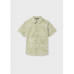 Mayoral Πουκαμισο κοντομανικο γιακας πρασινο σκ 26-06172-087 6172