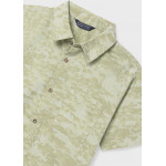 Mayoral Πουκαμισο κοντομανικο γιακας πρασινο σκ 26-06172-087 6172