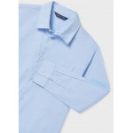 Mayoral Πουκαμισο μακρυμανικο γιακας γαλαζιο 26-06174-018 6174