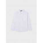 Mayoral Πουκαμισο μακρυμανικο γιακας λευκο 26-06174-019 6174