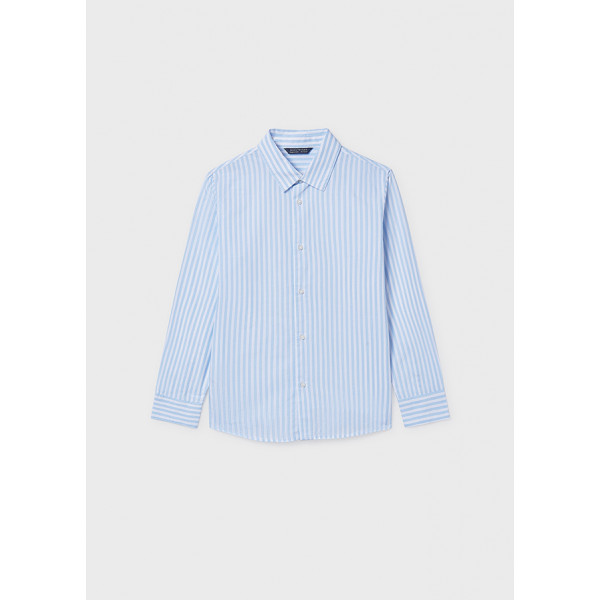 Mayoral Πουκαμισο μακρυμανικο γιακας ριγε 26-06175-091 6175