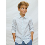 Mayoral Πουκαμισο μακρυμανικο γιακας σταμπωτο 26-06175-092 6175