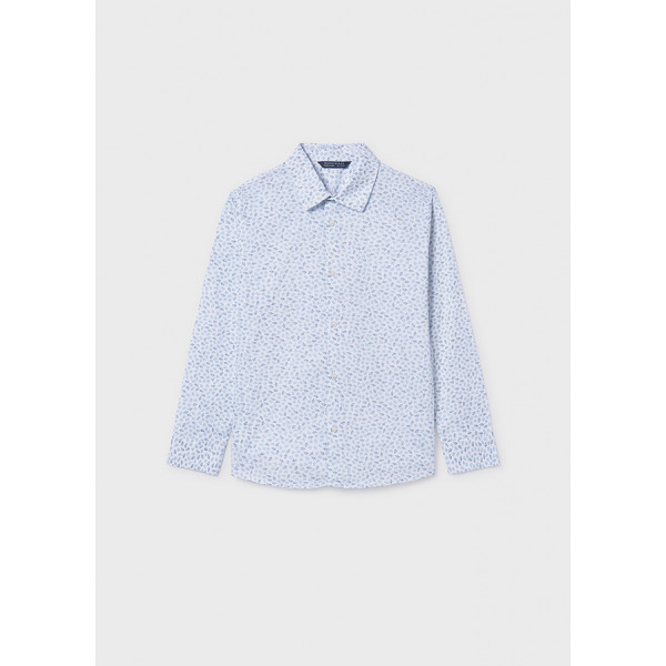 Mayoral Πουκαμισο μακρυμανικο γιακας σταμπωτο 26-06175-092 6175