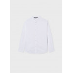 Mayoral Πουκαμισο μακ/κο γιακας mao λευκο 26-06176-010 6176
