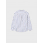 Mayoral Πουκαμισο μακ/κο γιακας mao γαλαζιο 26-06176-013 6176