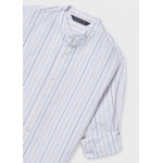 Mayoral Πουκαμισο μακ/κο γιακας mao γαλαζιο 26-06176-013 6176