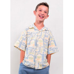 Boston Πουκαμισο κοντ/κο μακο σταμπω συμπαν 26-06178-405 6178