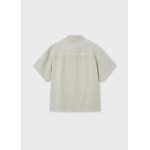 Boston Πουκαμισο κοντ/κο λινο comfy λαδι ανοιχ 26-06179-457 6179