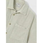 Boston Πουκαμισο κοντ/κο λινο comfy λαδι ανοιχ 26-06179-457 6179