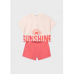Mayoral Σετ σορτς σχεδιο ροζ σομον 26-06211-086 6211
