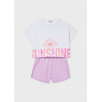 Mayoral Σετ σορτς σχεδιο λιλα 26-06211-087 6211