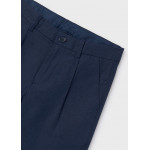 Mayoral Βερμουδα λινη suiting μπλε σκουρ 26-06214-018 6214