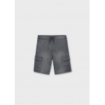 Mayoral Βερμουδα denim cargo γκρι μεσαι 26-06218-034 6218