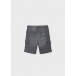 Mayoral Βερμουδα denim cargo γκρι μεσαι 26-06218-034 6218