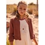 Mayoral Ζακετα πλεκτη λωριδες πορτοκ απα 26-06354-073 6354