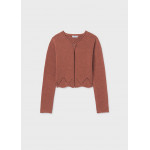 Mayoral Ζακετα πλεκτη λωριδες πορτοκ απα 26-06354-073 6354