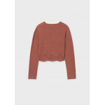 Mayoral Ζακετα πλεκτη λωριδες πορτοκ απα 26-06354-073 6354