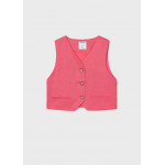 Mayoral Γιλεκο κουμπια απομιμηση λινο κοραλι 26-06355-070 6355