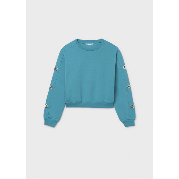 Mayoral Πουλοβερ φουτερ πετρολ 26-06401-079 6401