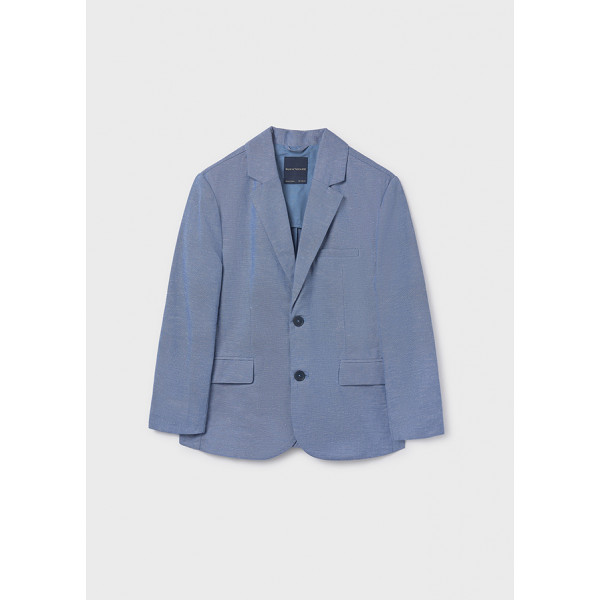 Mayoral Σακακι λινο suiting μπλε 26-06413-065 6413