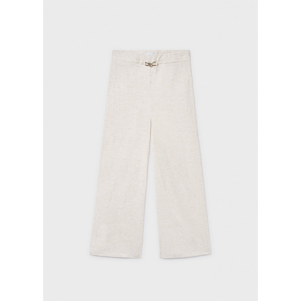 Mayoral Παντελονι μακρυ απομιμηση λιν μπεζ 26-06547-001 6547