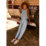 Mayoral Παντελονι μακρυ σταμπωτο πετρολ 26-06553-038 6553