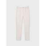 Mayoral Παντελονι λινο suiting μπεζ μιξη 26-06562-016 6562