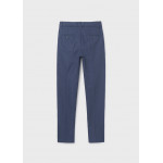 Mayoral Παντελονι λινο suiting μπλε σκουρ 26-06562-018 6562